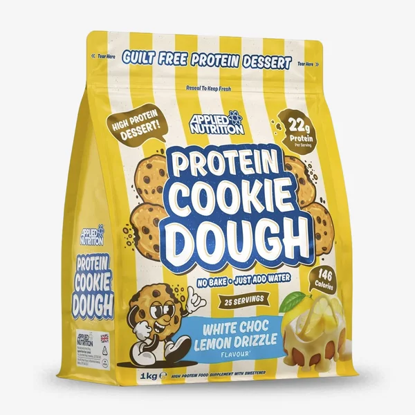 Por Vencer An Snack Protein Cookie Dough 1kg White Chocolate Lemon Drizzle