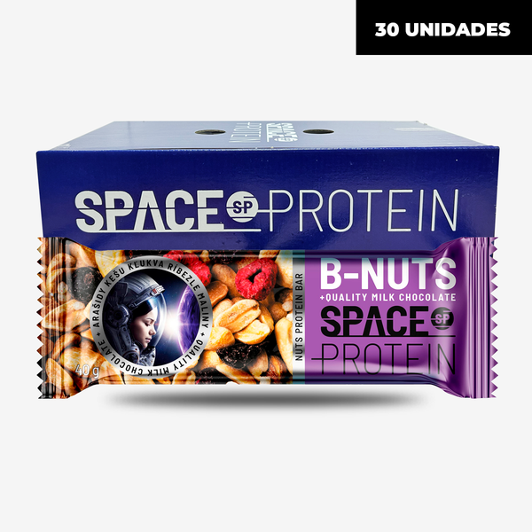 Caja Barra Space Protein Nuts