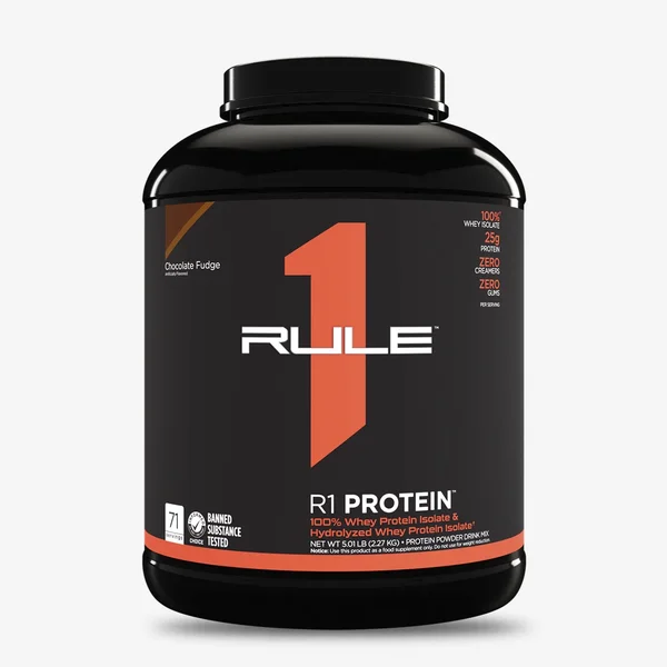 Rule1 Whey Protein Isolate Hydrolyzed 5lb