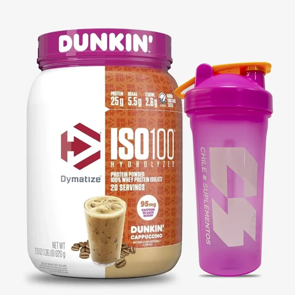 Pack Cyber Iso 100 Dunkin + Shaker