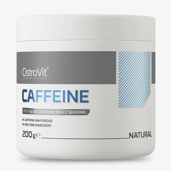 Cafeína En Polvo Ostrovit 200g 1000 Porciones