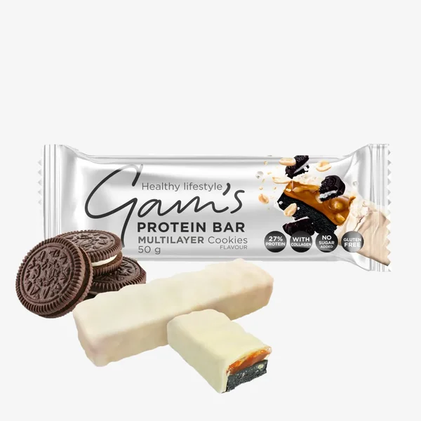 Gams Protein Bar Multilayer
