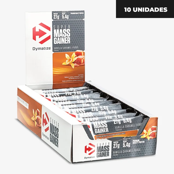 Caja Barra Proteína Super Mass Gainer