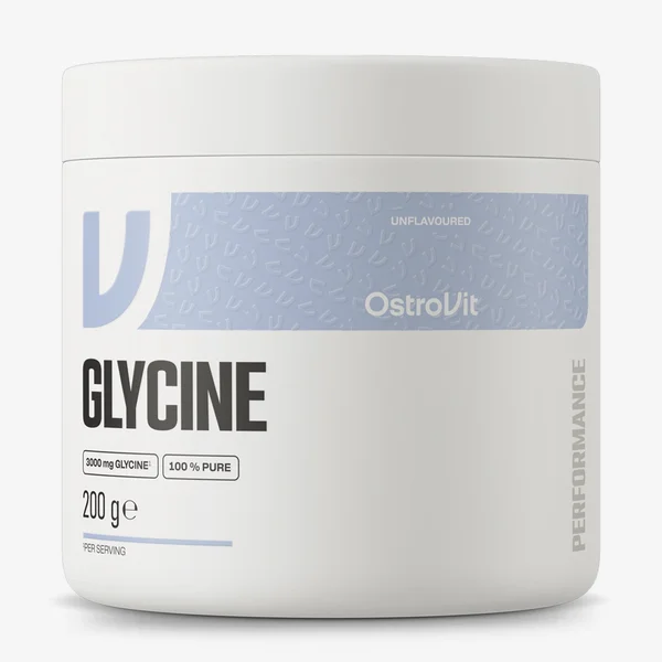 Aminoácido Glicina En Polvo Ostrovit 200g Sin Sabor