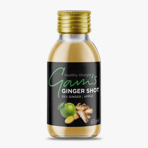 Shot De Jengibre Manzana Limón