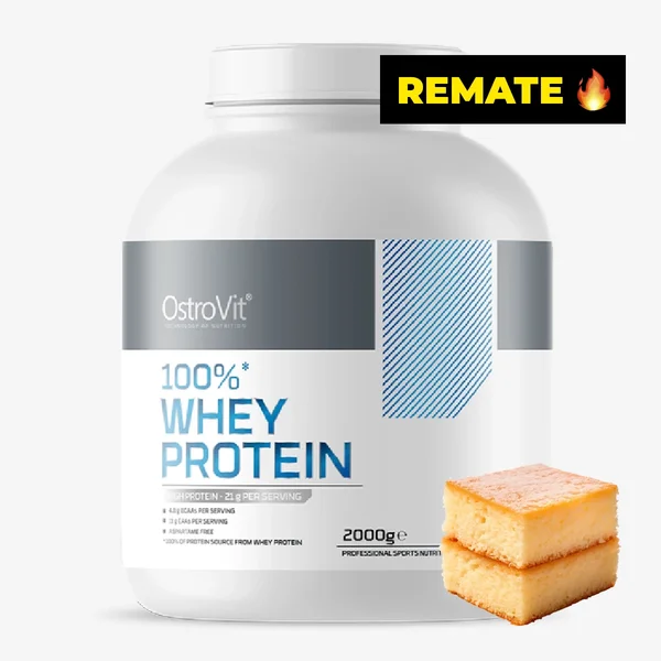Remate Whey Protein 4.4lb Ostrovit Sabor Sponge Cake