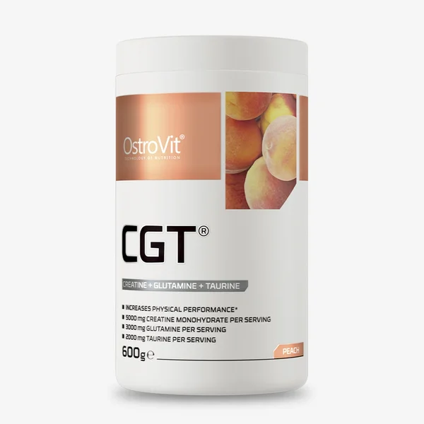 Creatina Cgt Ostrovit 600g 60 Porciones Durazno