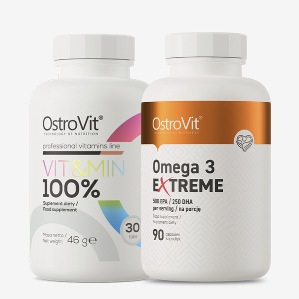 Black Pack Multivitamínico + Omega 3