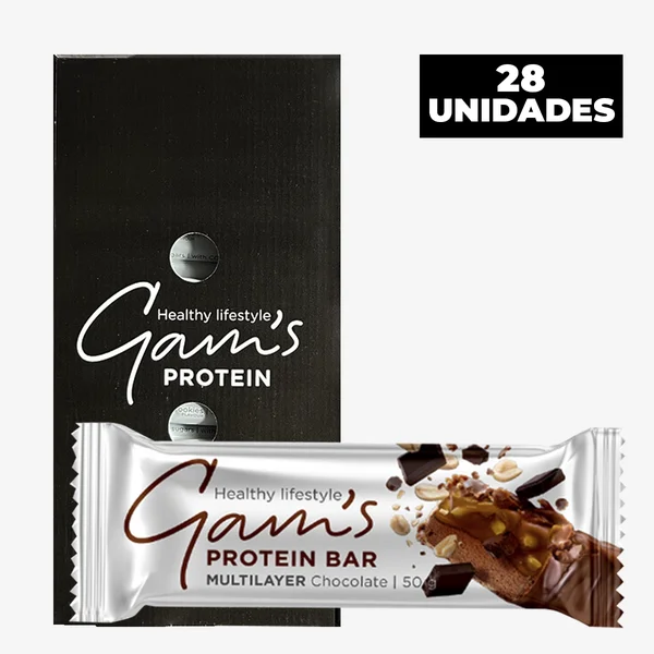 Caja Barra Proteinas Gams Multilayer