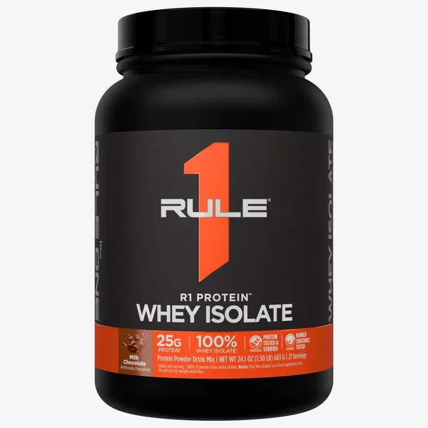 Rule1 Whey Protein Isolate 1.98lb