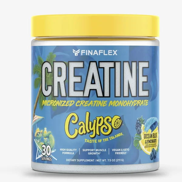 Remate Creatina Monohidratada Calypso Finaflex Ocean Blue Lemonade