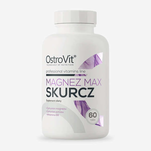 Por Vencer Ostrovit Vitamina Magnesio B6 Max Skurcz Extreme 60 Tabs