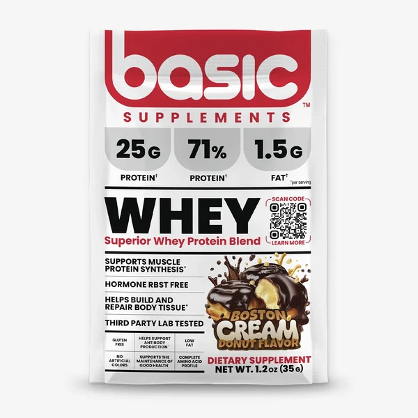 Muestra Proteina Basic Whey Boston Cream
