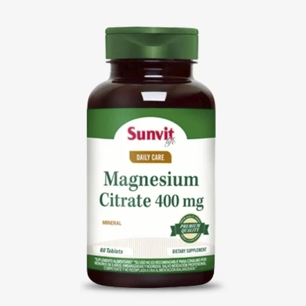 Magnesio Citrato 400mg 60 Tabs