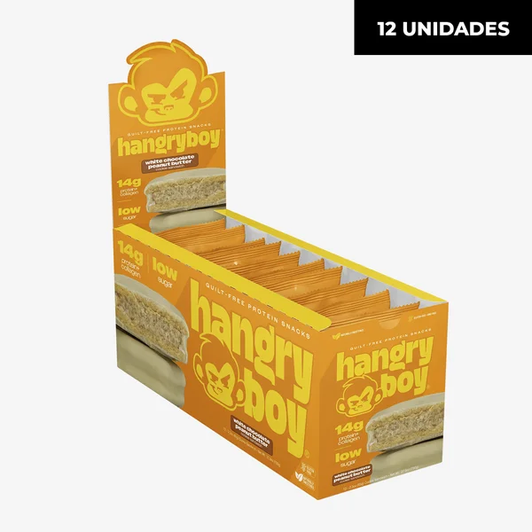 Caja Galletas Proteicas Hangryboy