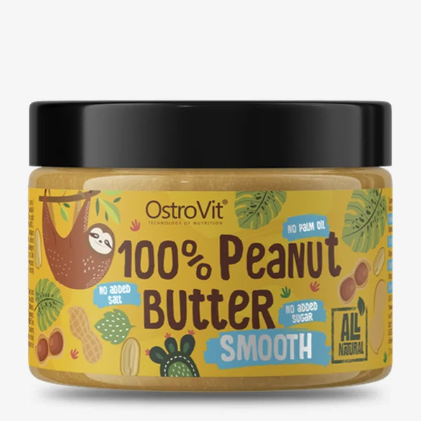 100% Mantequilla De Maní Smooth 500 Grs