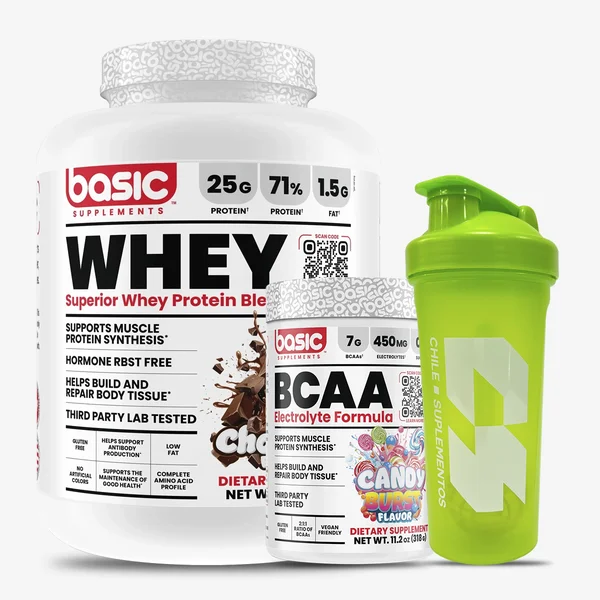 Pack Proteína + Bcaa + Shaker