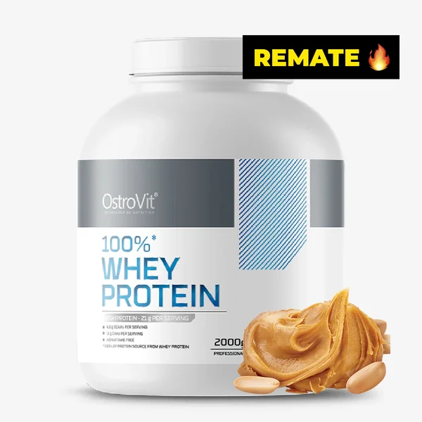 Remate Whey Protein 4.4lb Ostrovit Peanut Butter