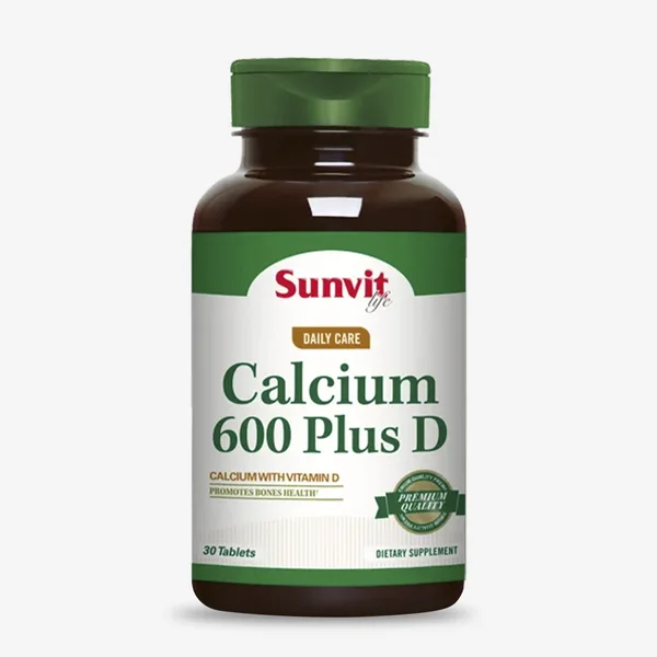 Calcio 600mg Y Vitamina D3 30 Tabs