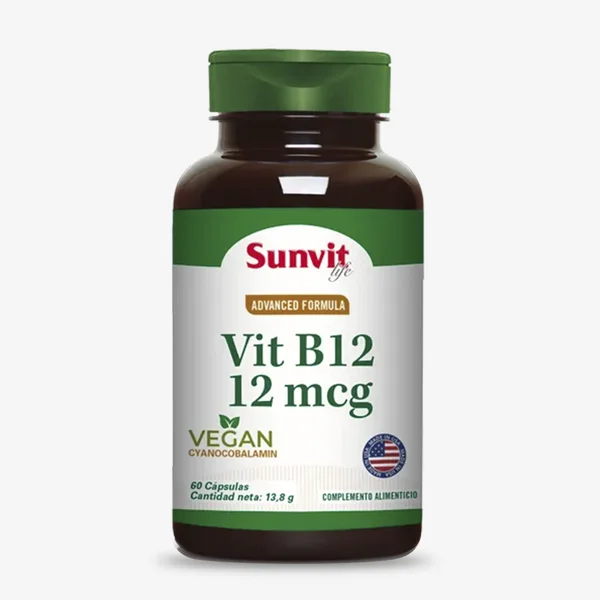 Vitamina B12 12mcg 60Caps