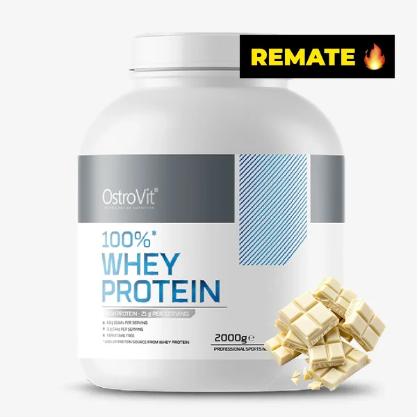 Remate Whey Protein 4.4lb Ostrovit White Chocolate