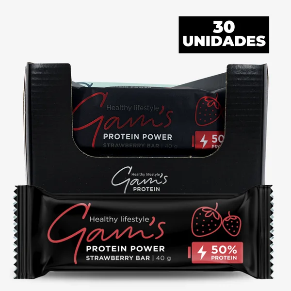 Caja Gams Protein Bar Power