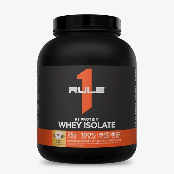 Rule1 Whey Protein Isolate 5lb
