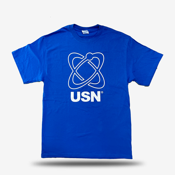 Polera Usn White Logo