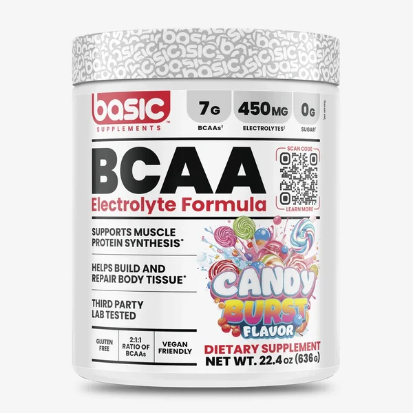 Por Vencer Basic Amino Bcaa 630g Candy Burst