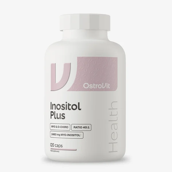 Vitamina Inositol Plus Ostrovit 120 Cápsulas 86g