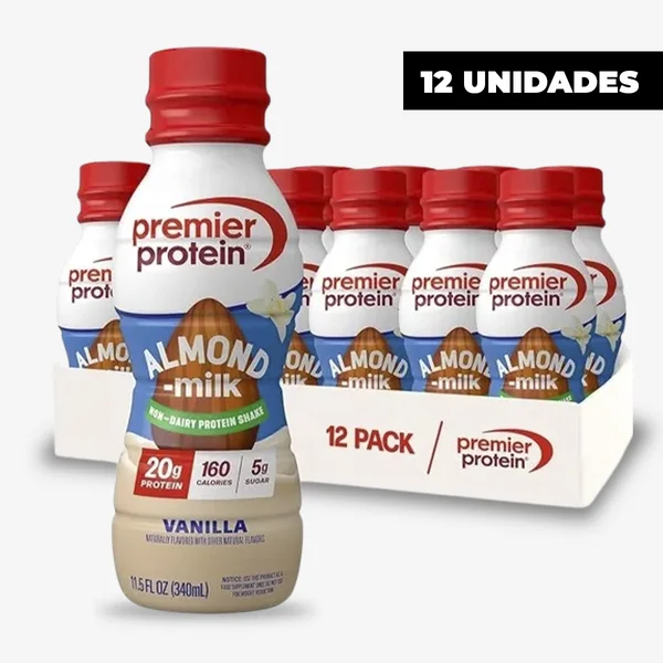 Caja Premier Protein Almond Milk 340 ml
