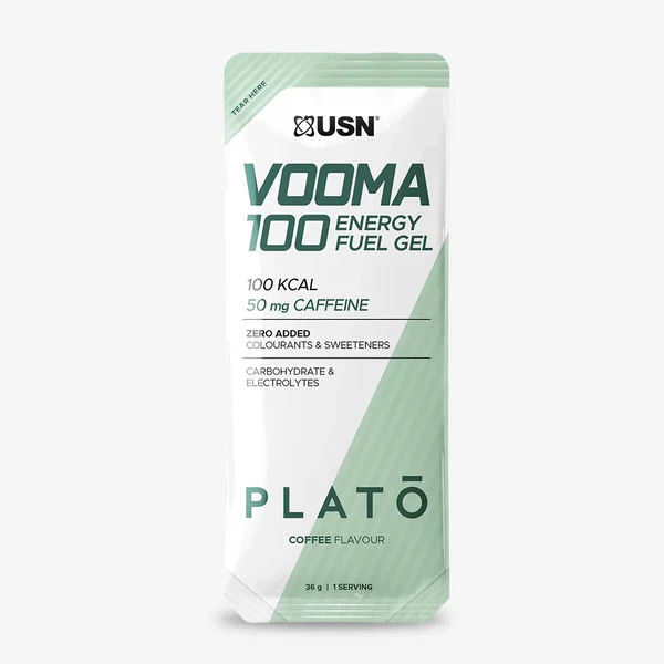 Gel Vooma 100 Con Cafeína Plato Coffe