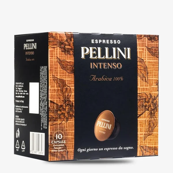 Pellini Intenso Café Cápsulas Dolce Gusto Compatibles 10 U