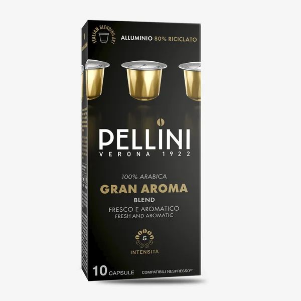 Pellini Gran Aroma Café Cápsulas Nespresso 10 U