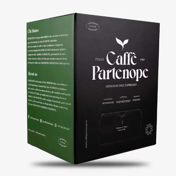 Partenope Café Cápsulas Nespresso Compatibles 100 U