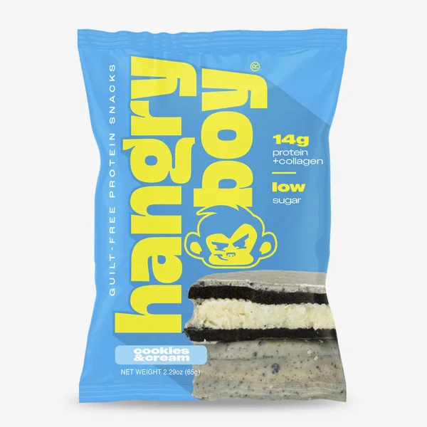 Por Vencer Hangryboy Snack Galleta 65g Cookies And Cream