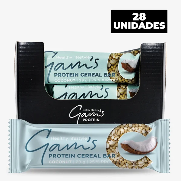 Caja Gams Protein Bar Cereal