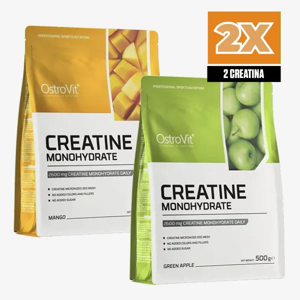 Pack Creatinas 500 Grs 2X