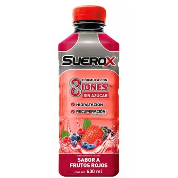 Suerox Sabor A Frutos Rojos 630 ml