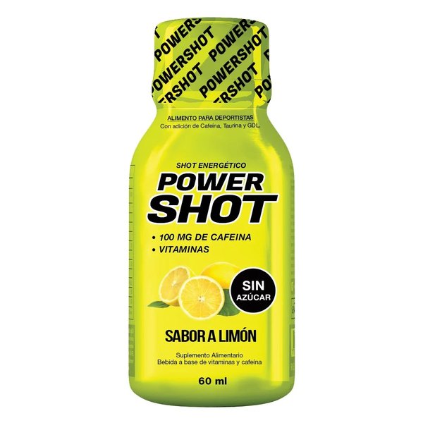 Shot Energético Sabor Limón 60 ml