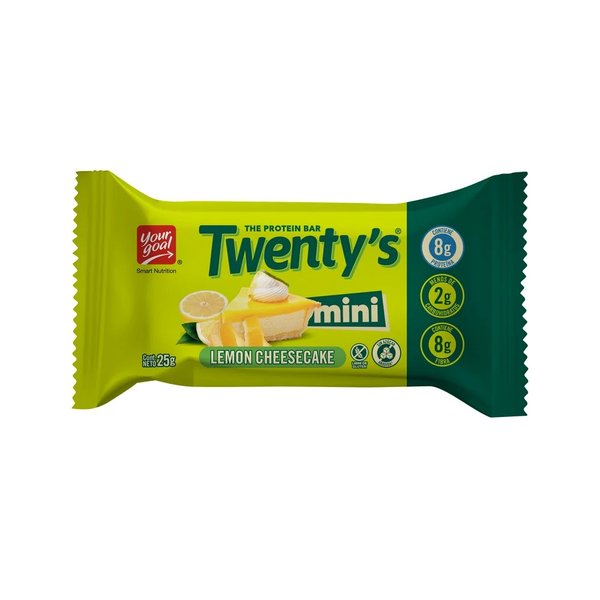 Twentys Mini Barra De Proteina Lemon Cheesecake 25gr