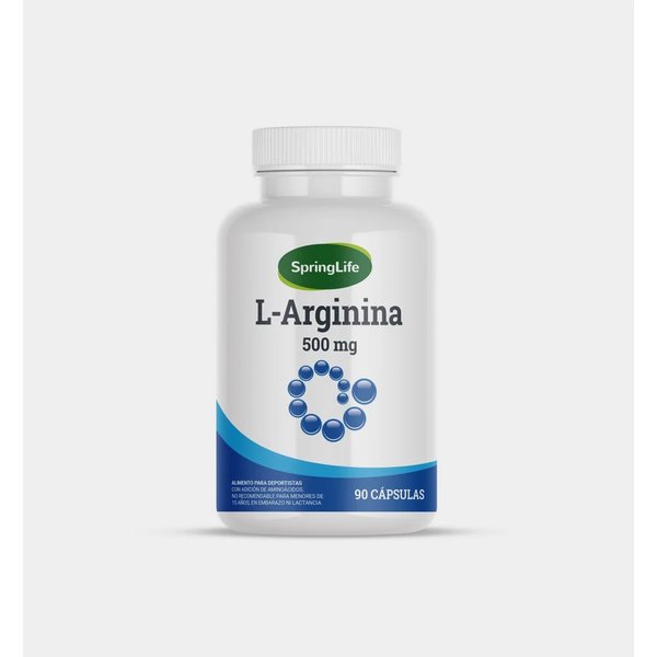 L-Arginina 500mg 90 Cápsulas