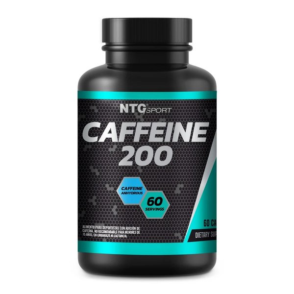 Ntg Cafeína 200mg 60 Cápsulas