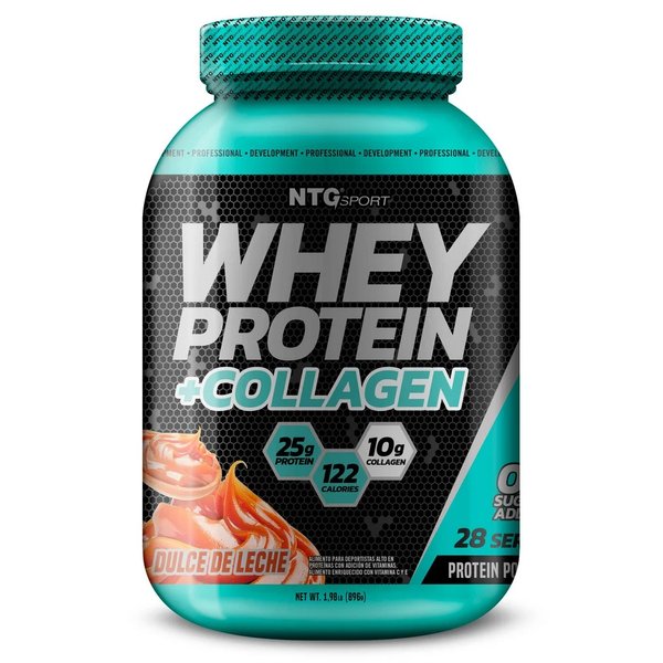 Whey Protein + Colágeno Sabor Dulce De Leche 28 Servings