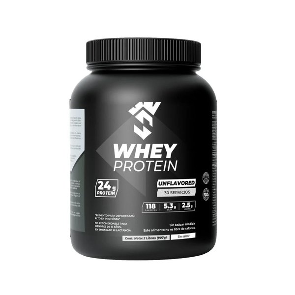 Whey Protein Unflavored Sin Sabor 907gr