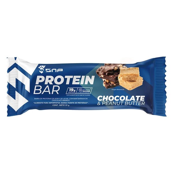 Protein Bar Chocolate Mantequilla Mani 12Ux 55gr