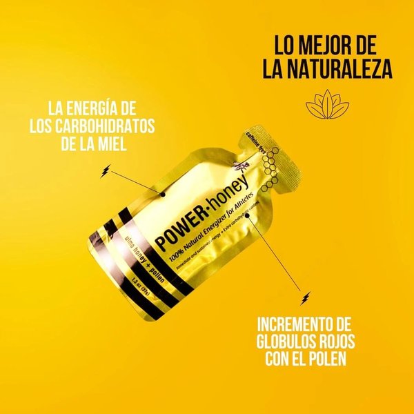 Power Honey Classic Gel Energizante 37 Grs