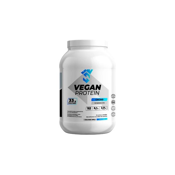 Spartan Natural Power Proteina Vegetal En Polvo 650 gr Sabor Cacao