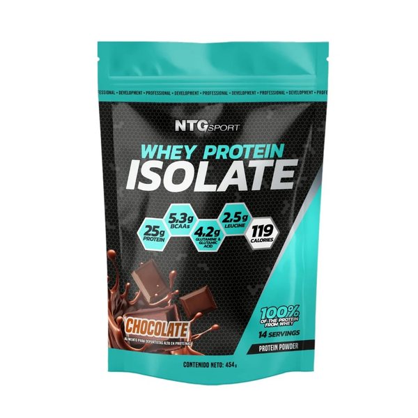 Whey Protein Isolate Chocolate 454gr