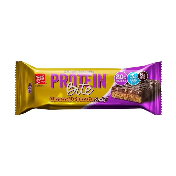 Protein Bite Caramel Peanuts Salty 55g